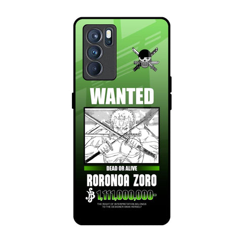 Zoro Wanted Glossy Case for Oppo Reno6