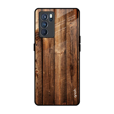 Timber Printed Glossy Case for Oppo Reno6