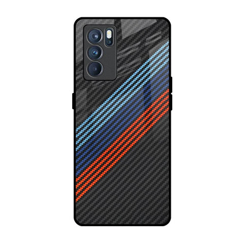 Carbon Inspired Glossy Case for Oppo Reno6