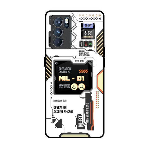 Tech Display Glossy Case for Oppo Reno6