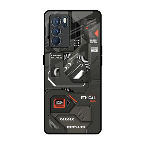 Tech Aesthetics Glossy Case for Oppo Reno6
