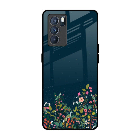 Small Garden Glossy Case For Oppo Reno6