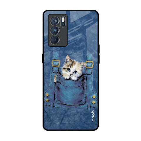 Kitty In Pocket Glossy Case For Oppo Reno6