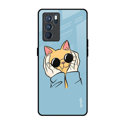 Adorable Cute Kitty Glossy Case For Oppo Reno6