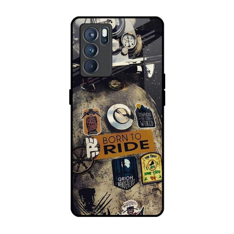 Ride Mode On Glossy Case for Oppo Reno6