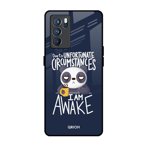 Struggling Panda Glossy Case for Oppo Reno6