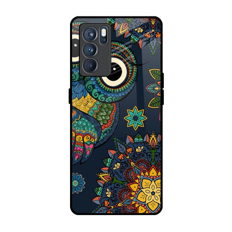 Owl Art Glossy Case for Oppo Reno6