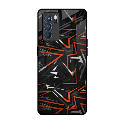 Vector Art Glossy Case for Oppo Reno6