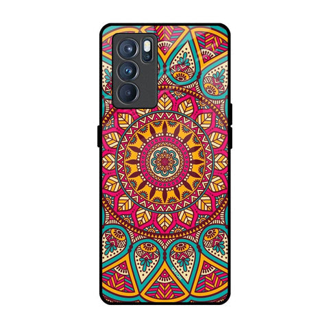 Elegant Mandala Glossy Case for Oppo Reno6