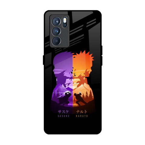 Minimalist Anime Glossy Case for Oppo Reno6