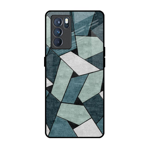Abstact Tiles Glossy Case for Oppo Reno6