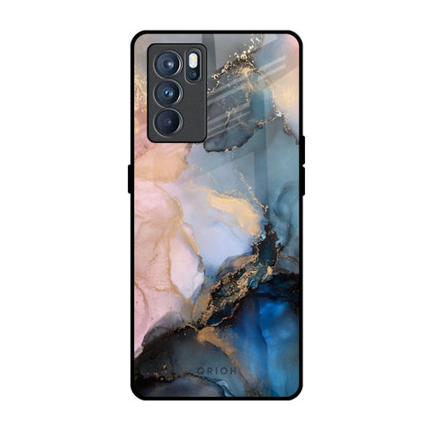 Marble Ink Abstract Glossy Case for Oppo Reno6