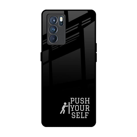 Push Your Self Glossy Case for Oppo Reno6
