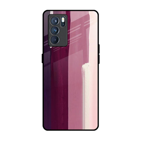 Brush Stroke Art Glossy Case for Oppo Reno6