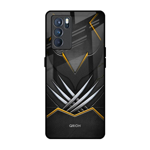 Black Warrior Glossy Case for Oppo Reno6