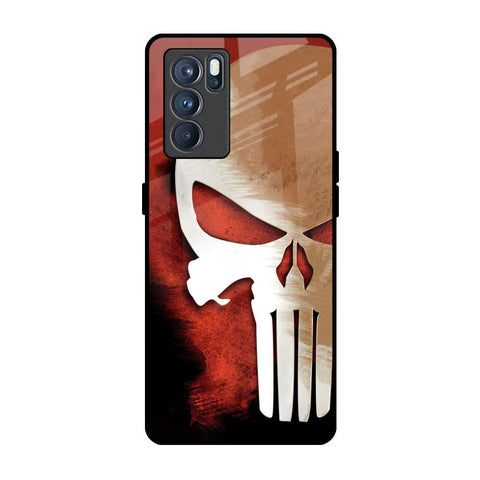 Red Skull Glossy Case for Oppo Reno6