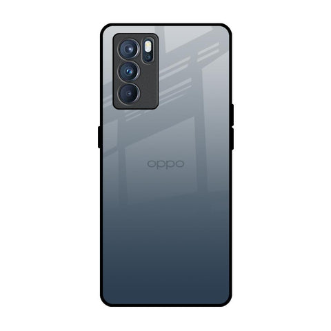 Smokey Grey Color Glossy Case For Oppo Reno6