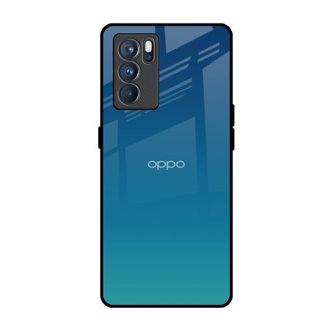 Celestial Blue Glossy Case For Oppo Reno6