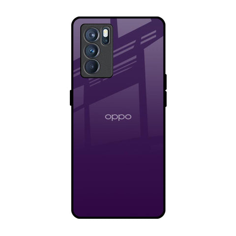 Dark Purple Glossy Case for Oppo Reno6