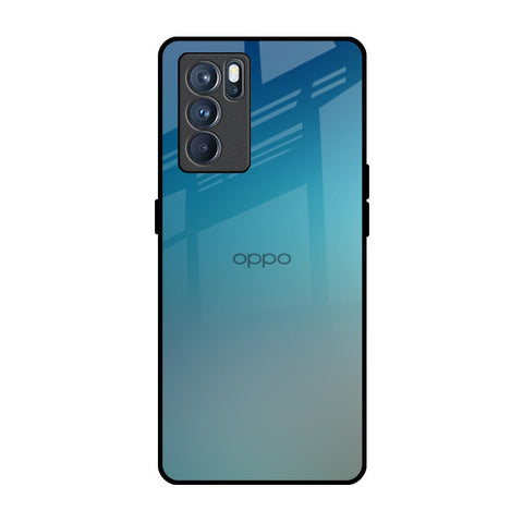 Sea Theme Gradient Glossy Case for Oppo Reno6