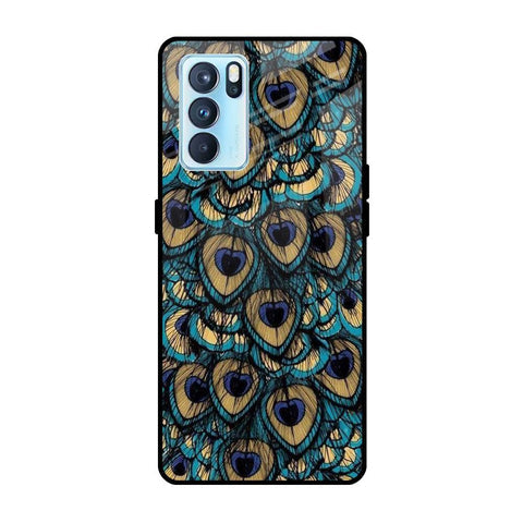 Peacock Feathers Glossy case for Oppo Reno6
