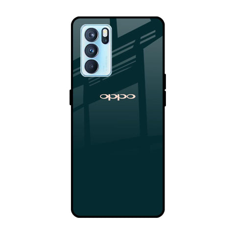 Hunter Green Glossy Case For Oppo Reno6