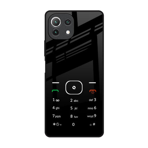Classic Keypad Pattern Glossy Case for Mi 11 Lite