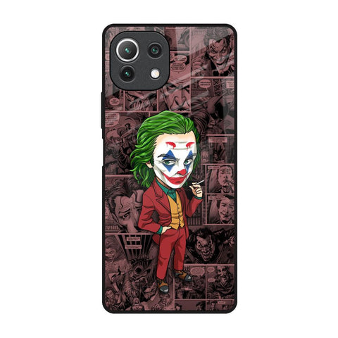 Joker Cartoon Glossy Case for Mi 11 Lite