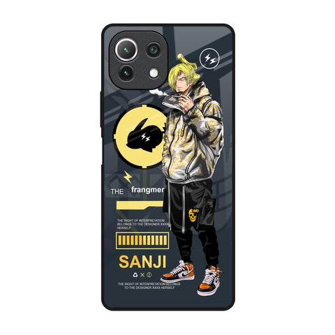 Cool Sanji Glossy Case for Mi 11 Lite