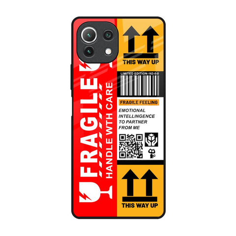Handle With Care Glossy Case for Mi 11 Lite