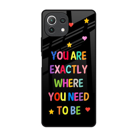 Magical Words Glossy Case for Mi 11 Lite