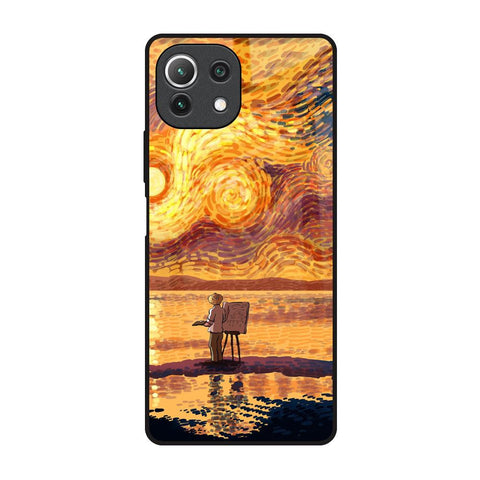 Sunset Vincent Glossy Case for Mi 11 Lite