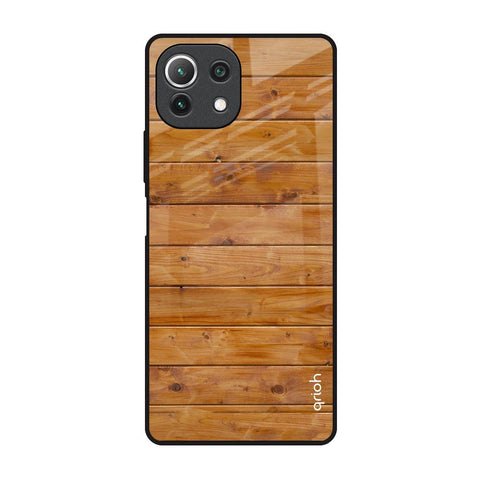 Timberwood Glossy Case for Mi 11 Lite