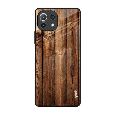 Timber Printed Glossy Case for Mi 11 Lite