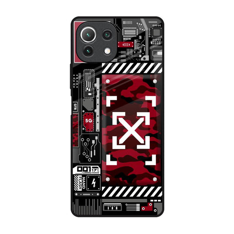 Technology Art Glossy Case for Mi 11 Lite
