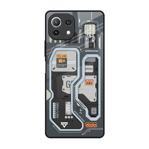 Retro Futuristic Glossy Case for Mi 11 Lite