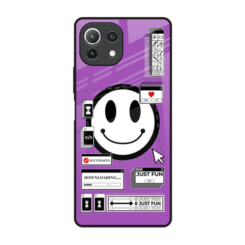 Code with Smile Glossy Case for Mi 11 Lite