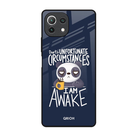 Struggling Panda Glossy Case for Mi 11 Lite