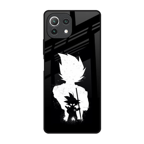 Monochrome Goku Glossy Case for Mi 11 Lite