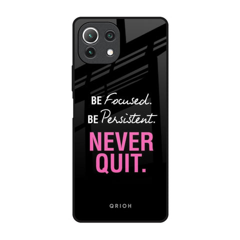 Be Focused Glossy Case for Mi 11 Lite