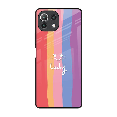 Lucky Abstract Glossy Case for Mi 11 Lite