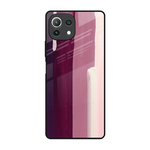 Brush Stroke Art Glossy Case for Mi 11 Lite