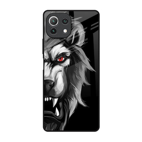 Wild Lion Glossy Case for Mi 11 Lite