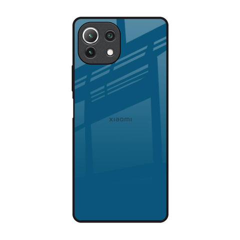 Cobalt Blue Glossy Case for Mi 11 Lite