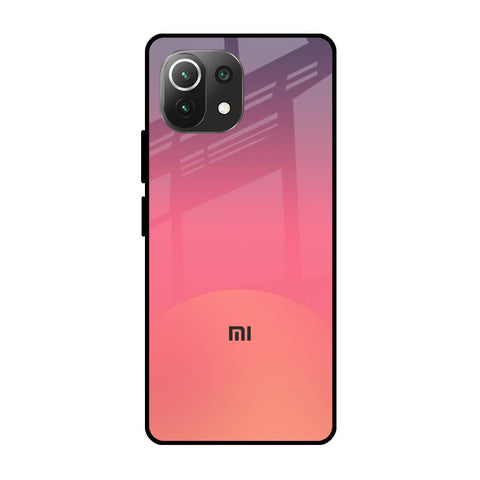 Sunset Orange Glossy Case for Mi 11 Lite