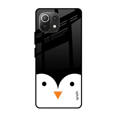 Cute Penguin Glossy Case for Mi 11 Lite
