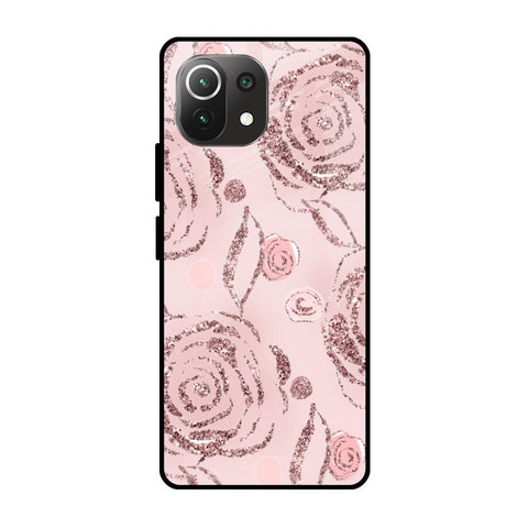 Shimmer Roses Glossy case for Mi 11 Lite