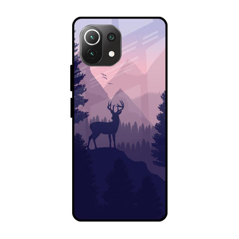 Deer In Night Glossy Case For Mi 11 Lite