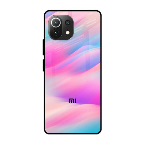 Colorful Waves Glossy case for Mi 11 Lite
