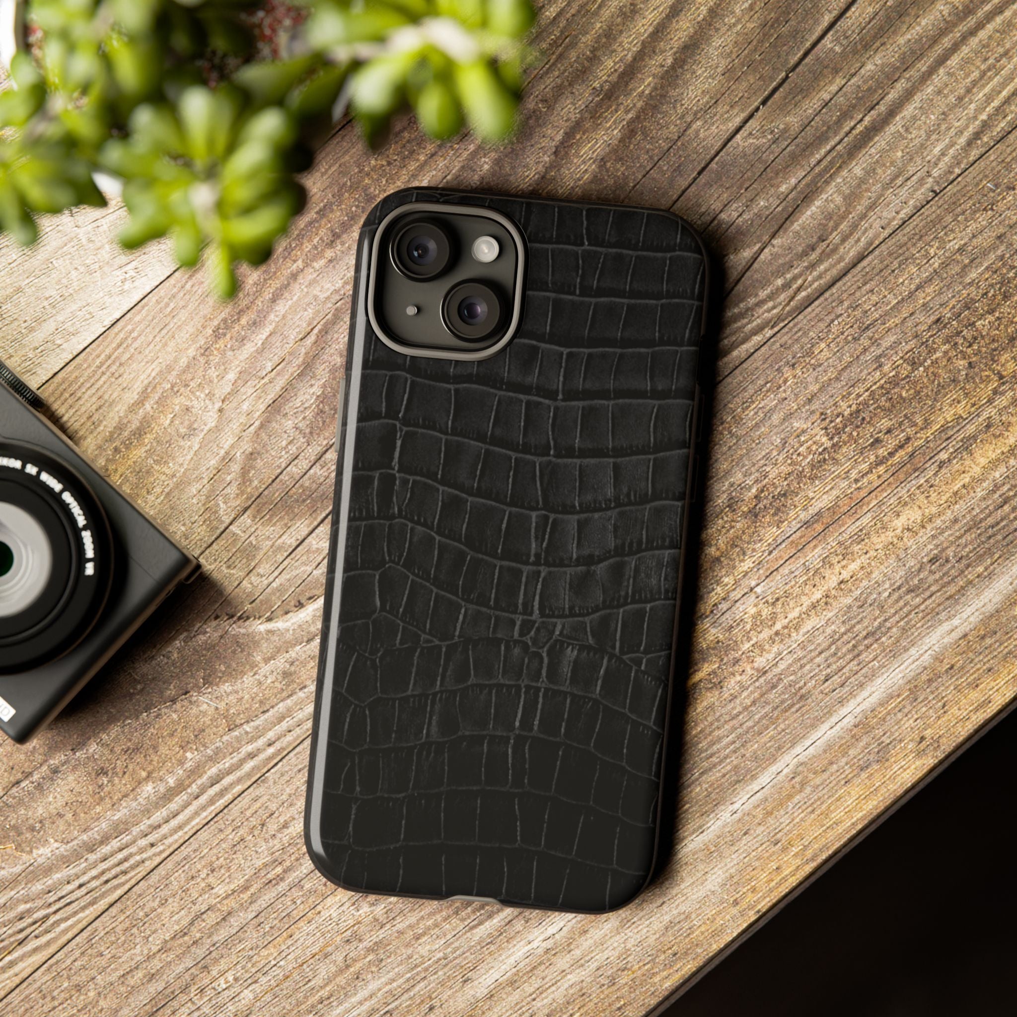 Midnight Croc Tough Case  Available For All iPhone Models